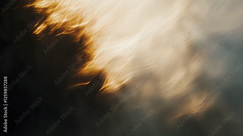 Poster intense abstract motion with bright glowing energy and dramatic fluid swirls creating a surreal and 