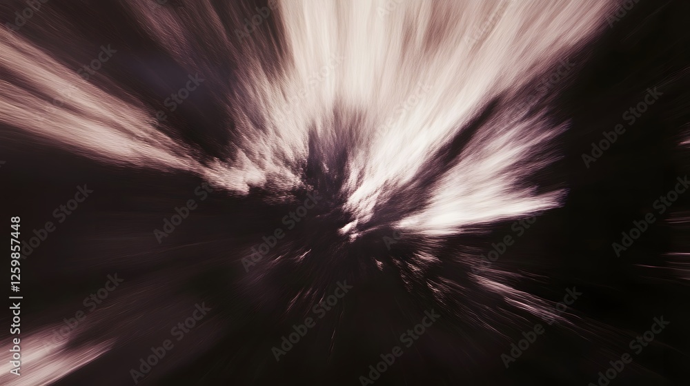 Poster powerful and dynamic abstract explosion of radiant cosmic energy creating a mesmerizing surreal visu