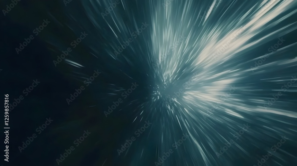 Aufkleber captivating cosmic explosion of vibrant radiant energy and kinetic movement a mesmerizing dynamic ab