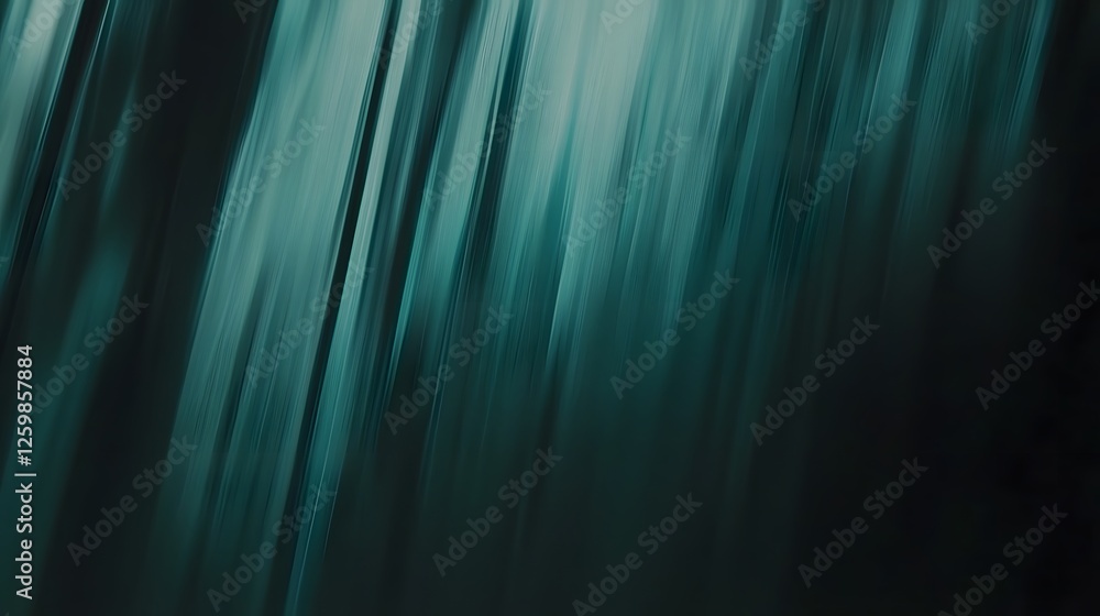 Poster mesmerizing teal gradient flow captivating motion and dynamic energy in fluid digital artwork this a