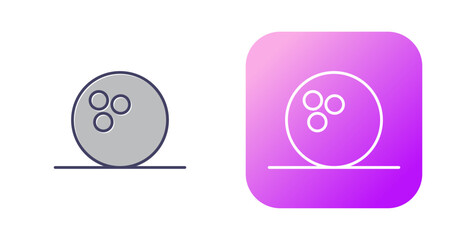 Bowling Vector Icon
