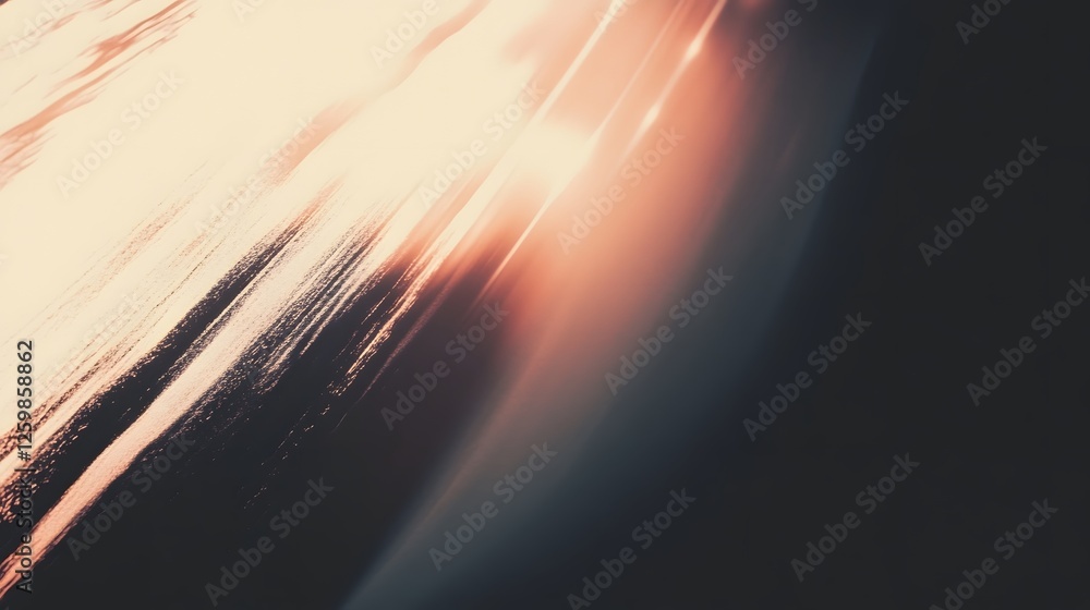 Poster vibrant abstract motion blur background with bursts of colorful glowing light rays and intense energ