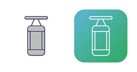 Boxing Bag Vector Icon