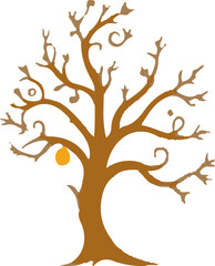 tree, silhouette, vector, art, illustration, graphic, design, nature, black, white, abstract, background, branch, forest, landscape, minimal, outline, plant, shape, shadow, simple, style, template, te