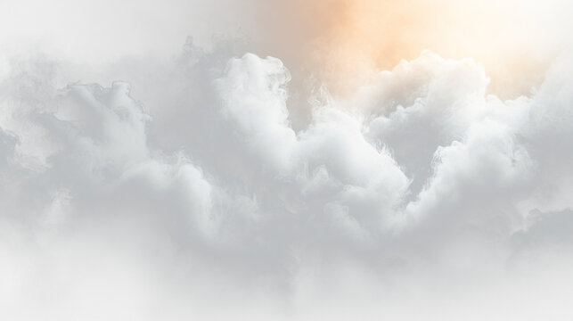 a black and white background with clouds