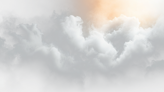 a black and white background with clouds