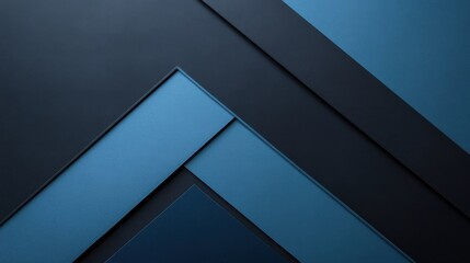 Minimalist zigzag pattern wallpaper on a Blue background. Banner template with white space for text, perfect for modern and professional design purposes.