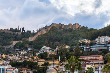view of the city of alanya