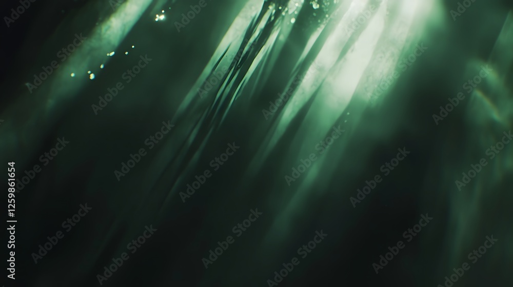 Aufkleber luminous rays of ethereal light casting a mesmerizing glow and shimmering energy in a captivating ot