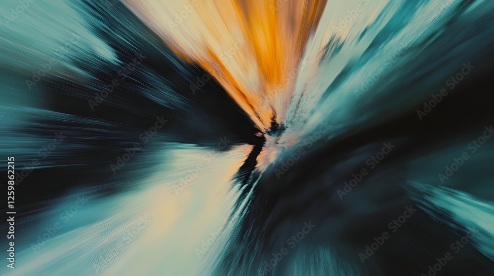 Poster explosive burst of vibrant motion and dynamic energy a captivating abstract image showcasing a power