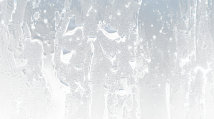 a close up of water droplets on a window