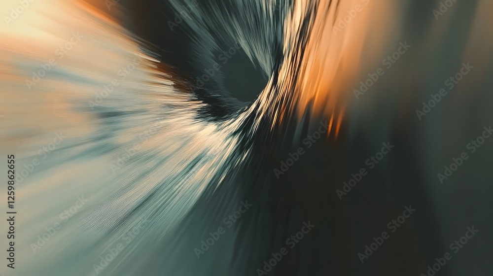 Aufkleber dynamic motion blur effect of rapid light explosions and futuristic digital energy pulses abstract t