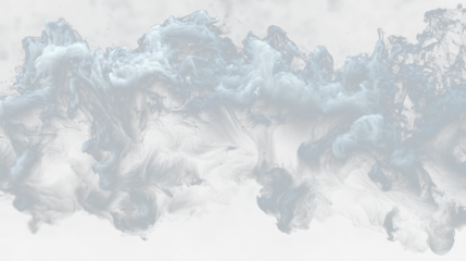 white smoke on black background