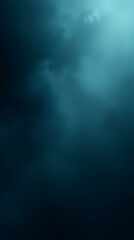 Obraz premium Deep Teal Abstract: A Study in Shades of Blue