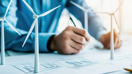 Renewable Wind Turbine Technology for Sustainable Energy Production