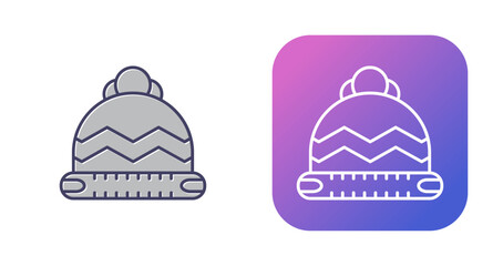 Wool Hat Vector Icon