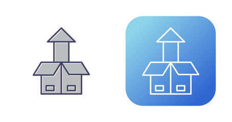 Open Box Vector Icon