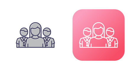 Team Leader Vector Icon