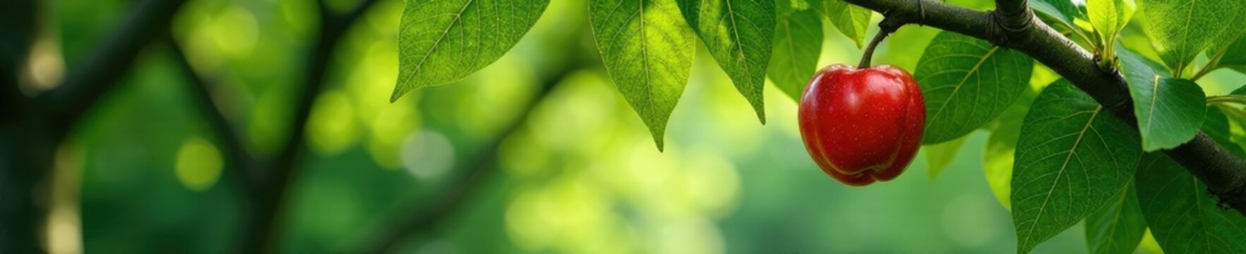 Foliage of Chacrona tree hanging from branches, foliage, leafy, botanical