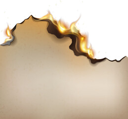 Burnt Piece of Paper