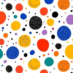 Colorful Abstract Dot Pattern Background