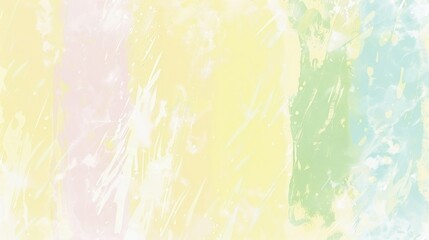 Obraz premium Pastel Dream: An Abstract Watercolor Landscape