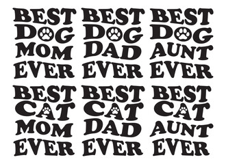 Best cat mom ever t-shirt design.