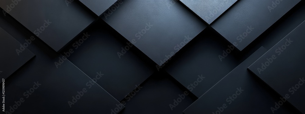 Poster clean black background with minimalistic geometry for design and banner templates. contemporary abst