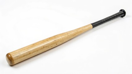Naklejka premium Wooden Baseball Bat