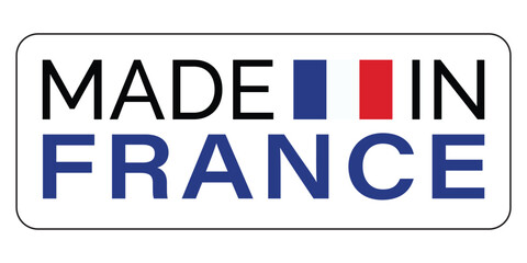 Made in France Vector Stamp Illustration