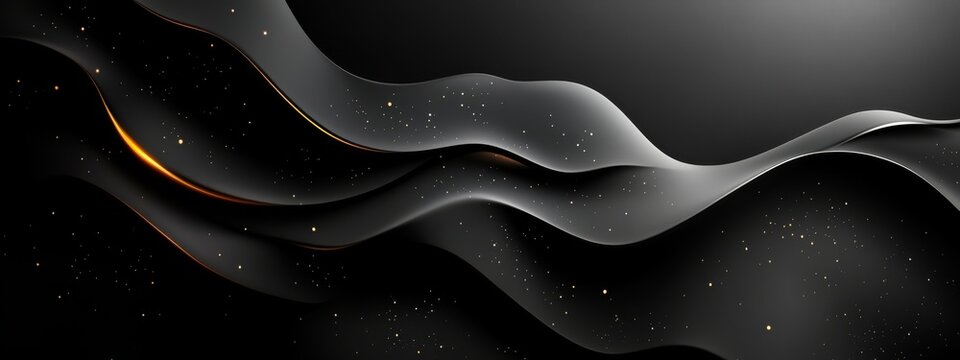 Dynamic black background with abstract elements, perfect for design and banner templates. Featuring a vibrant dark theme with energetic composition and modern, artistic minimalist wallpaper.