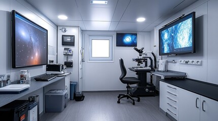 Modern Mobile Laboratory: Advanced Research in a Compact Space