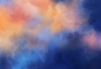 Abstract artist-made background. Ink on paper. Versatile hand painted artistic image for creative design projects: posters, books, banners, cards, magazines, prints and wallpapers.