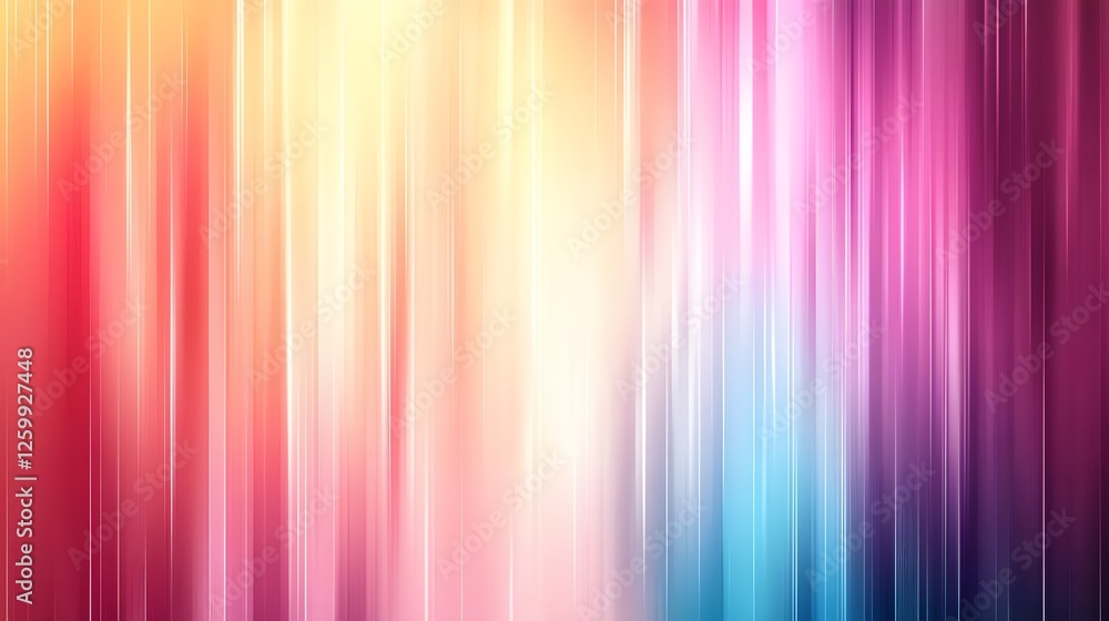 Poster colorful vertical gradient stripes create an abstract digital background