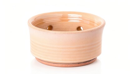 Ceramic Bowl with Holes and Base