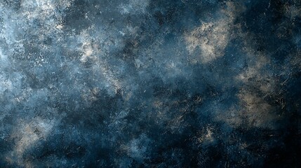 Obraz premium Blue textured abstract background, cosmic nebula effect, space, design