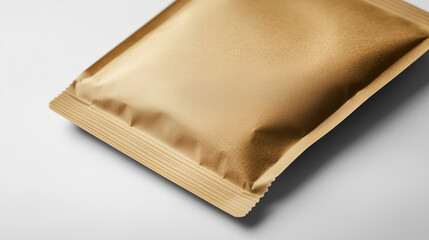 Ultra-detailed close-up of a tea bag packaging mockup perfect for branding and advertisement.