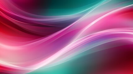 Naklejka premium Abstract background featuring flowing multicolored light trails and vibrant hues