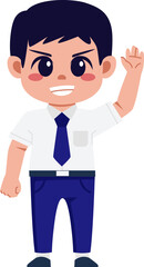 Student Character Illustration