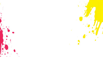 Colorful paint splashes creative studio digital art bright environment artistic perspective visual expression