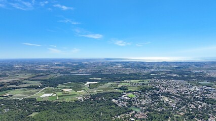 aqueduc de Castries dans l'Hérault, Occitanie, France
