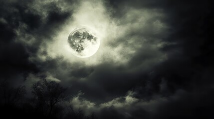 Dark, moody background setting perfect for creating a mysterious and evocative atmosphere