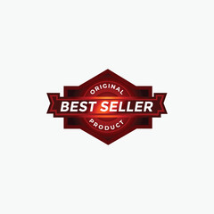 Obraz premium Best Seller Logo design concept fully editable vector template