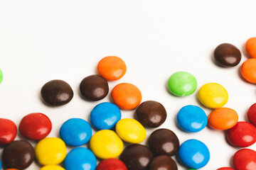 colorful chocolate candies