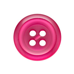 Pink Sewing Button transparent background