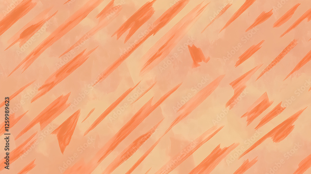 Poster dynamic abstract orange textures digital art modern design creative environment close-up view visual