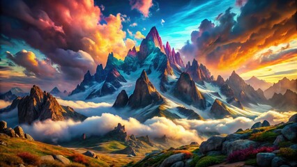 Highaltitude Photograph Captures Aiguille