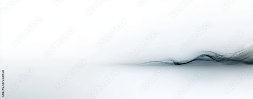 Poster misty monochrome abstract image with blurred lines and soft tones