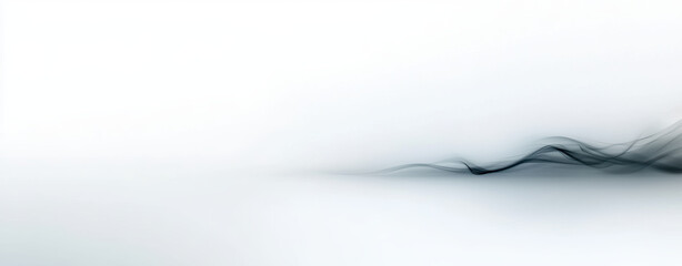 Obraz premium Misty monochrome abstract image with blurred lines and soft tones