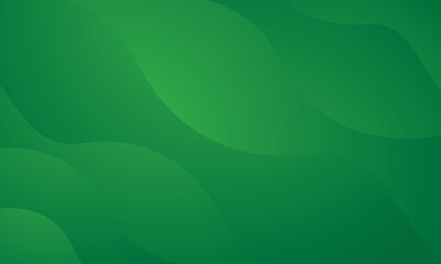 Abstract green wavy background